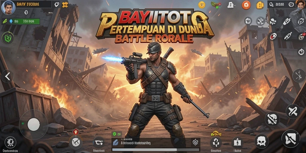 Gameplay intens dalam <strong>BAYITOTO</strong> saat para pemain bertarung untuk bertahan hidup.