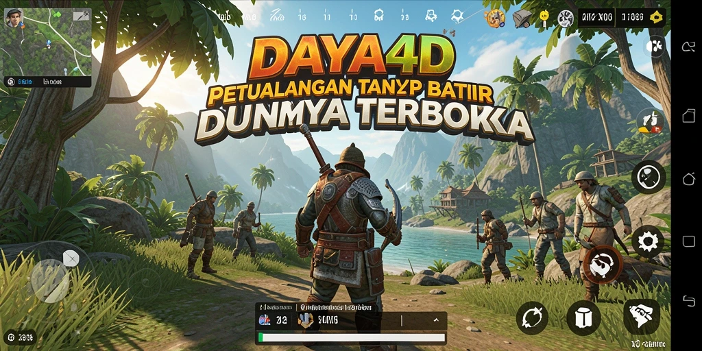 Screenshot gameplay <strong>DAYA4D</strong> yang menampilkan eksplorasi dunia terbuka yang menakjubkan.
