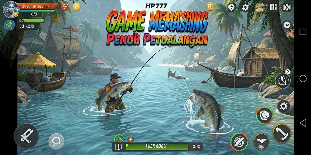Tangkapan ikan yang memukau dalam permainan HP777.