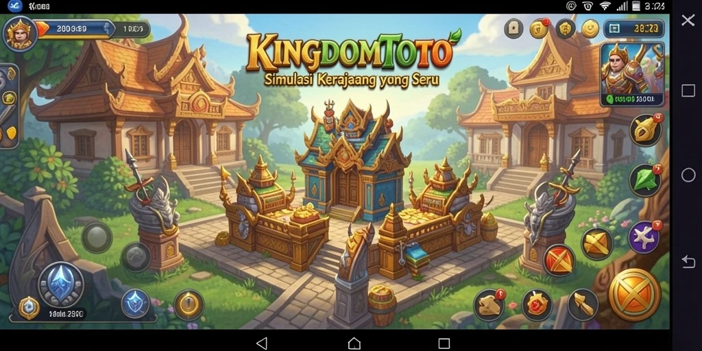 Tampilan gameplay <strong>KINGDOMTOTO</strong> yang menarik dan interaktif.