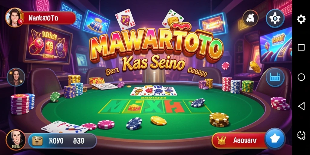 Tampilan gameplay seru dan interaktif dari MAWARTOTO.